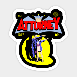 turnabout comics Sticker